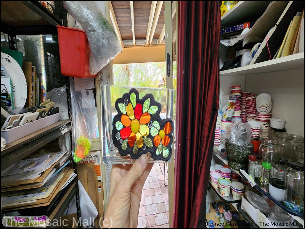 You will love making stained glass mosaics.