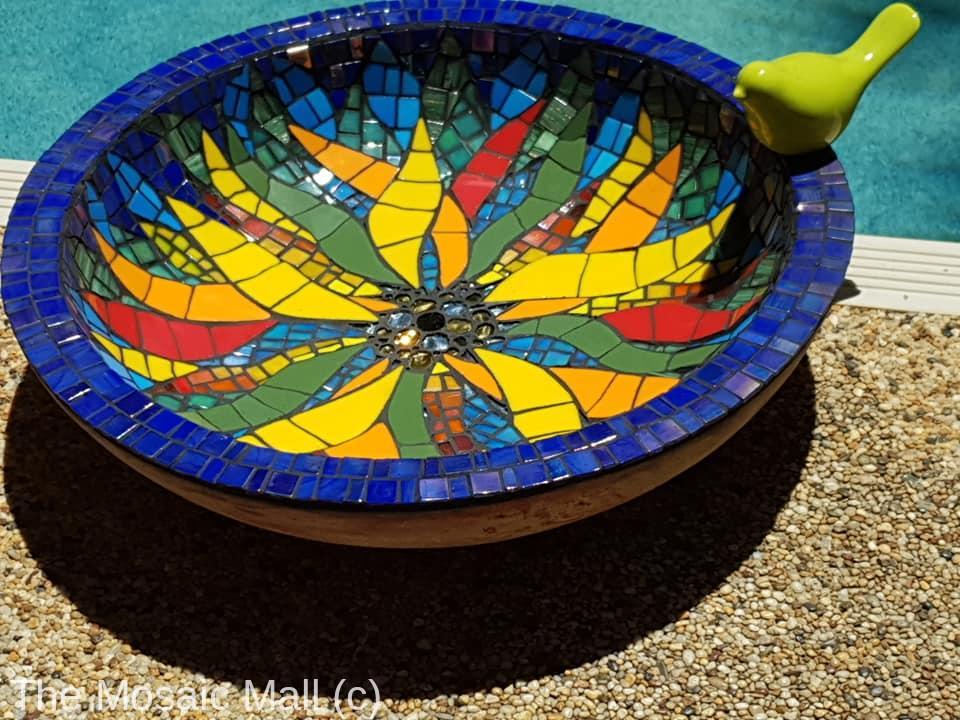 mosaic dish ozmosaics sandy robertson