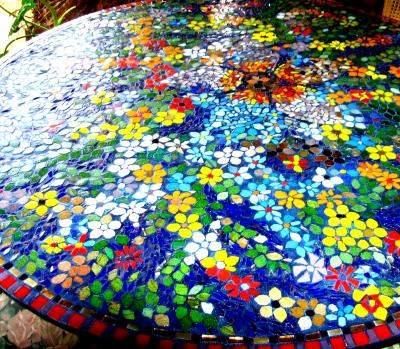 mosaic table mural ozmosaics