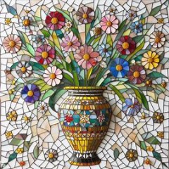 mosaic_stained_glass_themosaicmall_vaseflowers9