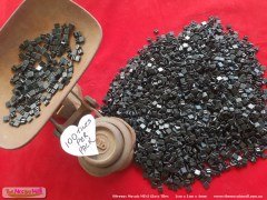Vitreous Glass Mosaic Tile | Black Mini