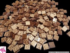 Copper Bronze Mosaic glass tile
