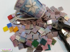 Purple mosaic glass tile, The Mosaic Mall