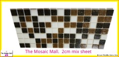 mosaic glass vitreous tiles