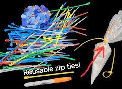 mosaic cable ties