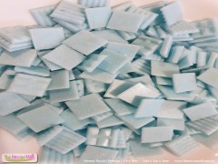 Baby blue, mosaic vitreous mosaic glass tiles