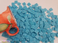 Blue Emotion - Blue mosaic glass vitreous tile for mosaic art and craft. The Mosaic Mall