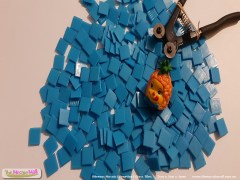 Blue mosaic vitreous glass tiles | Hayman Blue