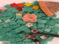 V330A - Aqua Refresh | Mosaic Glass Vitreous Tile | The Mosaic Mall