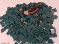 Teal tile for mosaic art and craft | Vitreous mosaic glass tile